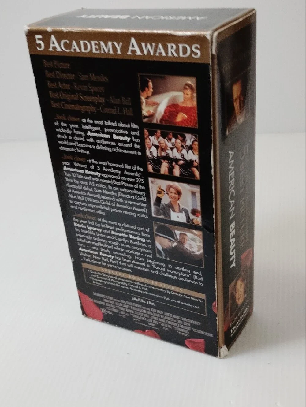 12 For $8 Dreamworks American Beauty VHS Tape Set - Counts As ONE VHS In Bundle